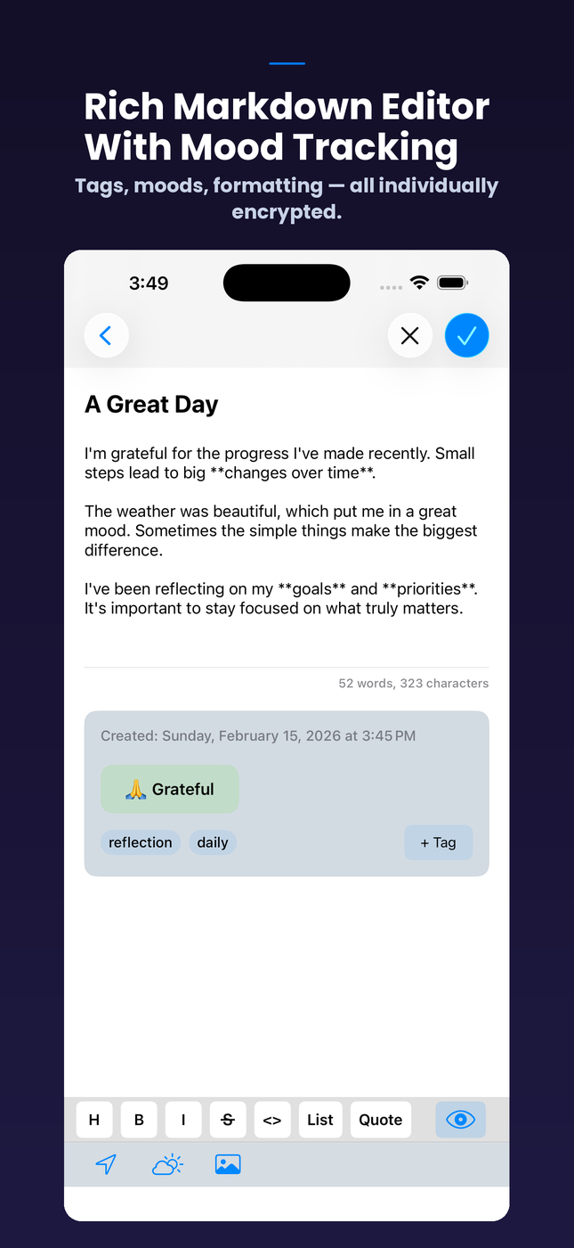 LockWhisper ios Screenshot 6