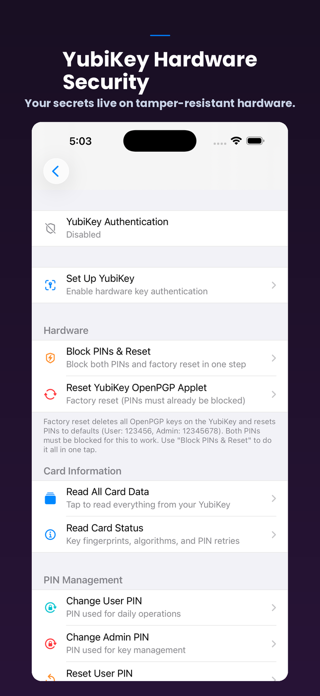 LockWhisper ios Screenshot 8