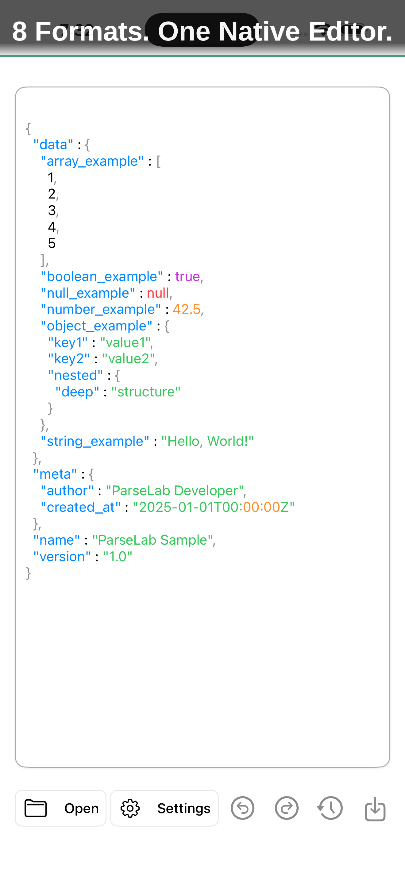 ParseLab ios Screenshot 1