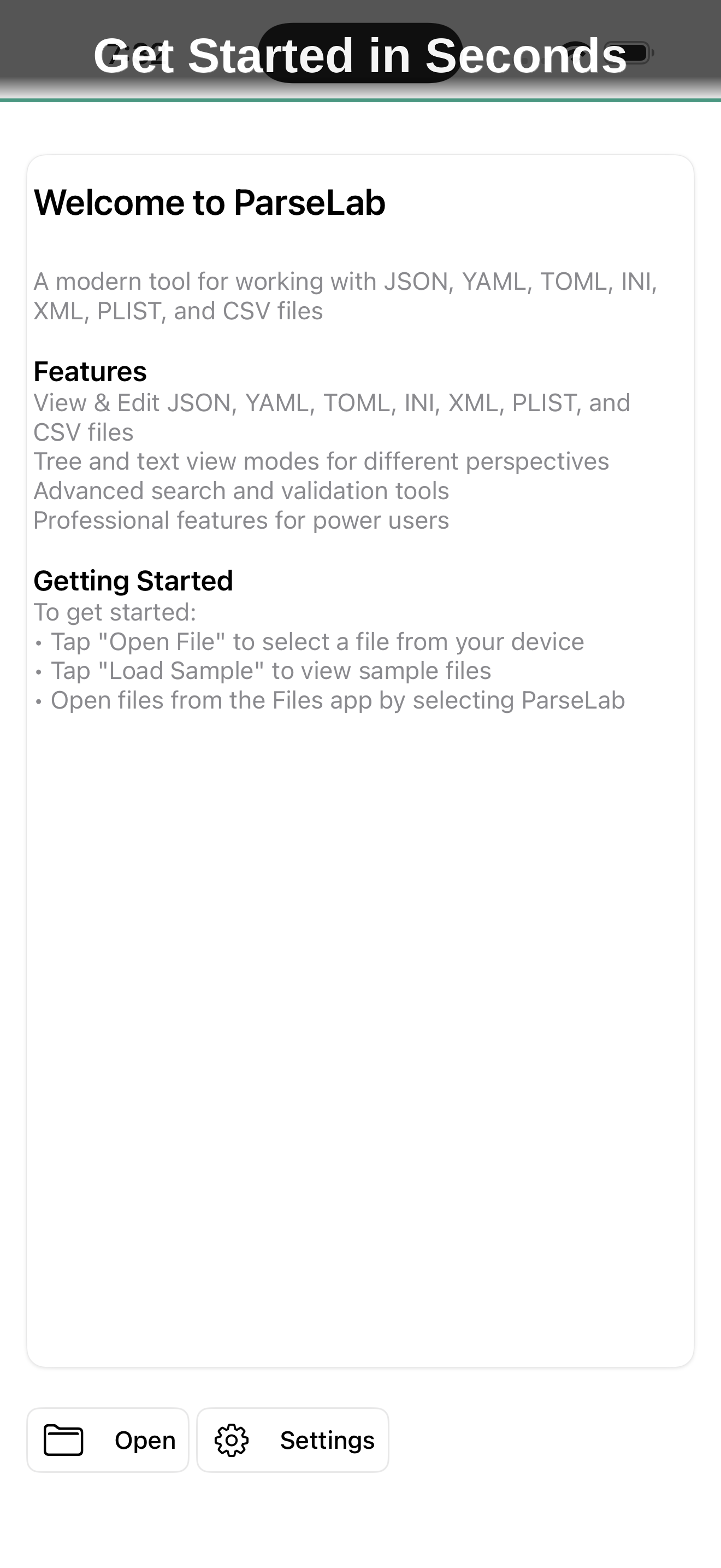 ParseLab ios Screenshot 10