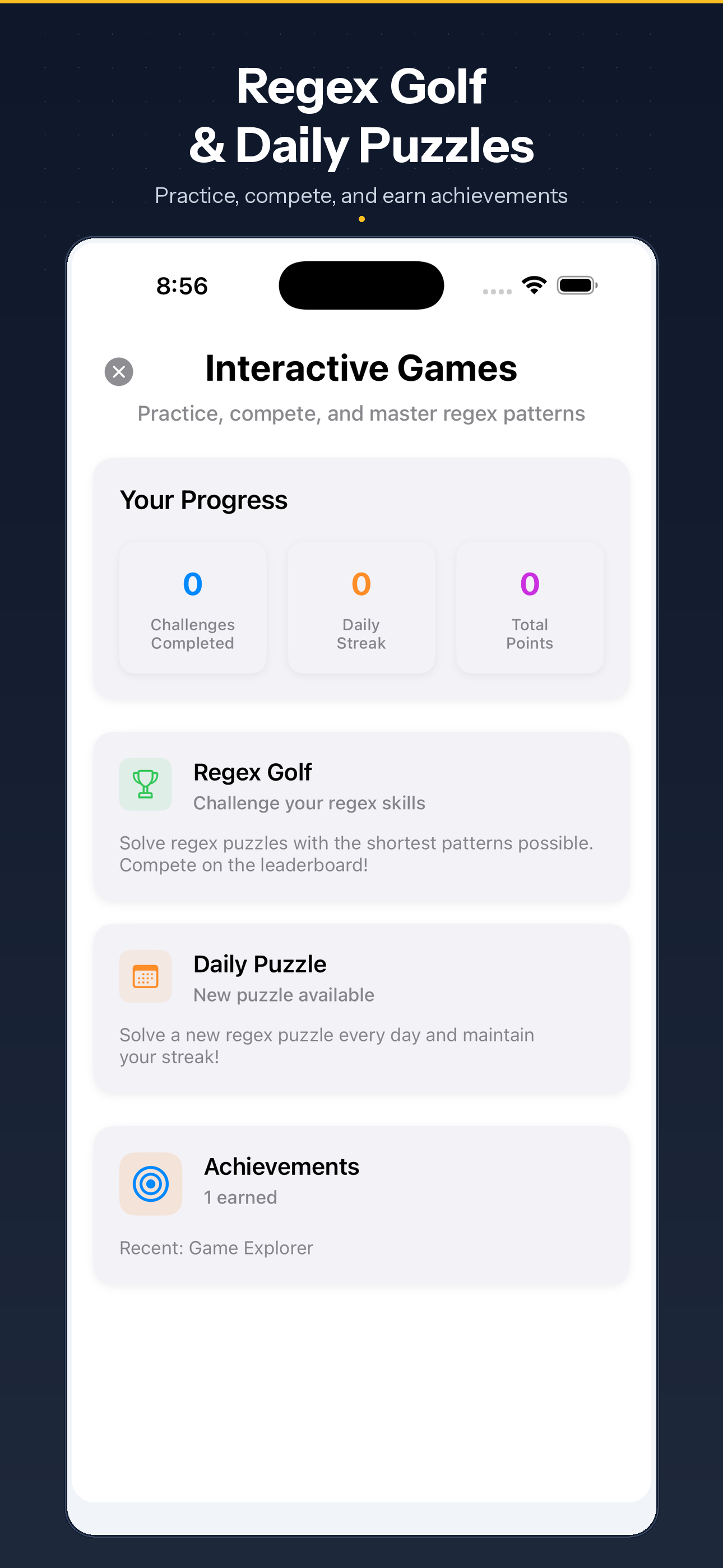 RegExpress ios Screenshot 4